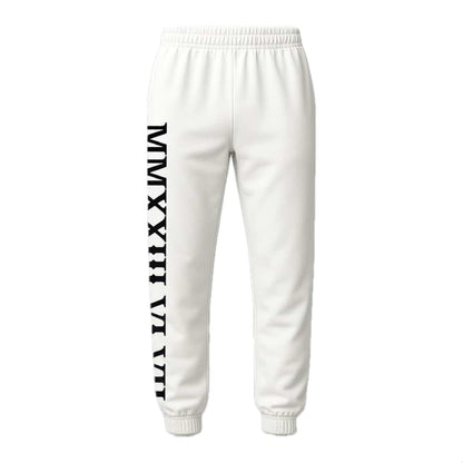 Roman Numeral Joggers